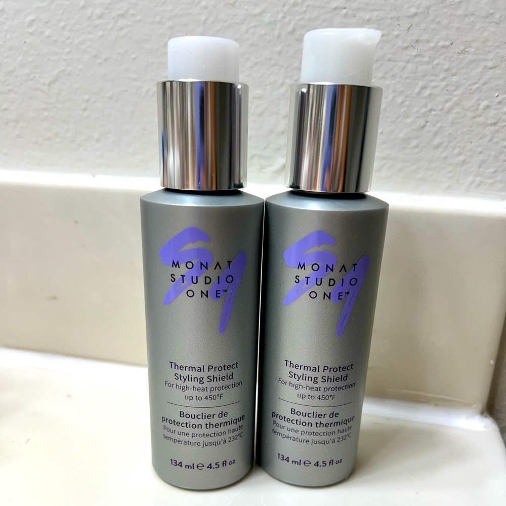 Monat heat protectant.